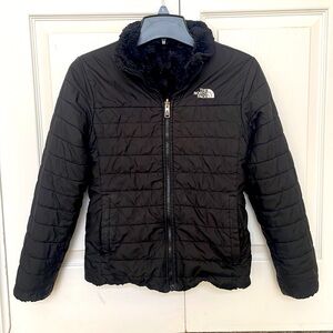 Girls The North Face Reversible Jacket Size L